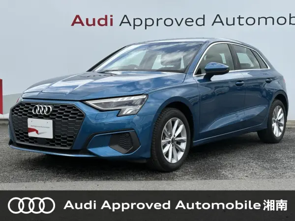 Audi A3 Sportback 30 TFSI Navigation Package Convenience & Assistance Package Back Camera Adaptive Cruise (Atoll Blue Metallic) — thumbnail 1