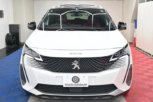 Peugeot 5008 GT BlueHDi Red Nappa Diesel Turbo Special Edition Late Model P-Stop ACC Red Leather Panoramic Sunroof Genuine Touchscreen CarPlay BT Audio & Phone 360 Vision Genuine 18-inch AW LED Lights 2-Year Warranty (Pearl White) — photo 8