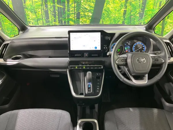 Toyota Noah 1.8 Hybrid G Non-Smoking Car Safety Sense Genuine 10.5-inch Navi All-Around Camera Both Side Power Sliding Doors Park Assist AC100V LED Lights Auto High Beam Radar Cruise Electric Parking Brake ETC (Attitude Black Mica) — photo 7