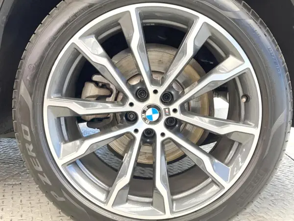 BMW X3 xDrive20d M Sport Diesel Turbo 4WD Highline Package Options 20-inch AW Black Leather Seats Seat Heater Active Cruise Control HUD M Sport Suspension Paddle Shift Genuine Navigation Surround View Camera Power Rear Gate (Sophisto Grey Brilliant Effect) — photo 8