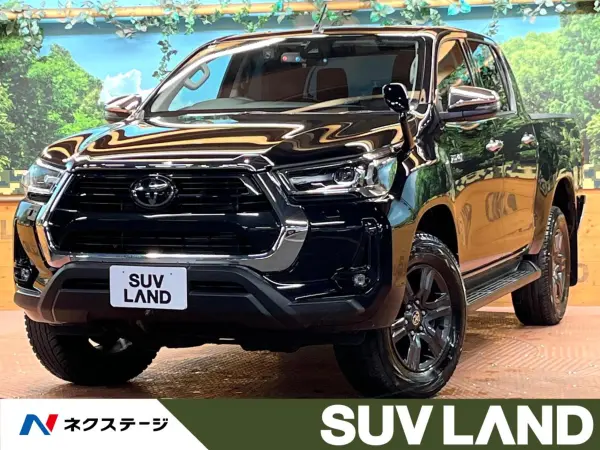 Toyota Hilux 2.4 Z Diesel Turbo 4WD Non-Smoking Vehicle BIG-X11 Navigation Backup Camera Radar Cruise Safety Sense Downhill Assist Stability Control Dashcam LED Head & Fog Lights Genuine 17-inch Alloy Wheels ETC Smart Key (Attitude Black Mica)