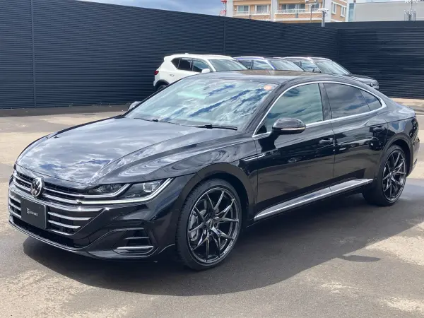 Volkswagen Arteon TSI 4Motion R-Line Advance 4WD Right-Hand Drive/Black/Black Interior/360 Camera/Drive Recorder/Radar Cruise Control/Memory Power Seats/Seat Heaters/Nappa Leather/Power Tailgate/RAY 20-inch AW (Genuine AW Included) (Black)
