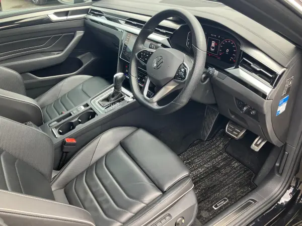 Volkswagen Arteon TSI 4Motion R-Line Advance 4WD Right-Hand Drive/Black/Black Interior/360 Camera/Drive Recorder/Radar Cruise Control/Memory Power Seats/Seat Heaters/Nappa Leather/Power Tailgate/RAY 20-inch AW (Genuine AW Included) (Black) — photo 9