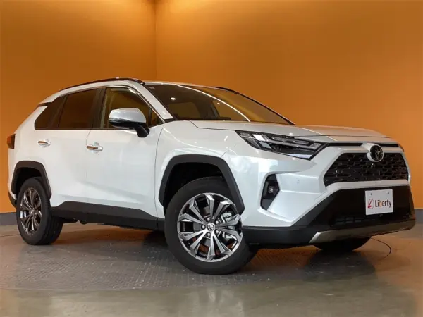 Toyota RAV4 2.5 Hybrid G E-Four 4WD with Toyota Safety Sense, Genuine 10.5-inch Display, Bluetooth, Panoramic View Monitor, ETC2.0, Steering Heater, Power Back Door, Adaptive Cruise Control, LED Headlights, Genuine Alloy Wheels (Platinum White Pearl Mica) — photo 9