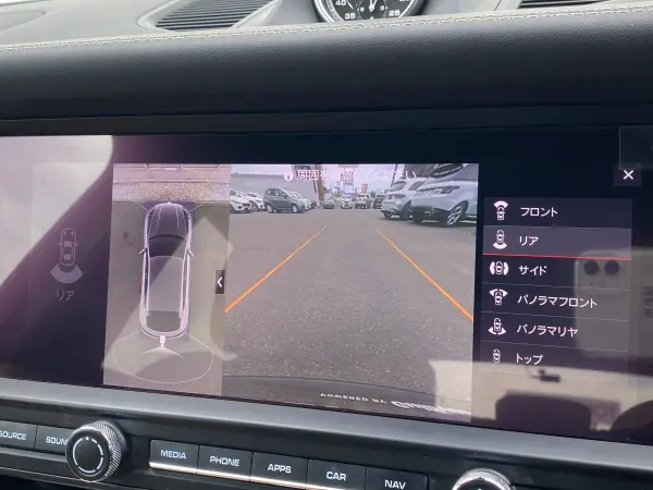 Porsche Macan PDK 4WD Sport Chrono PASM Steering Plus PKG OP 19-inch Wheels 14-Way Power Seat Dealer Service Records 20/21/22/23/24/25 Non-Smoker Spare Key ACC PAS Power Back Door Surround View Camera Beige Leather Dash Cam (Volcano Grey Metallic) — photo 7