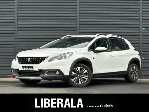 Peugeot 2008 Cross City Special Edition One Owner Active City Brake Grip Control Exclusive Alcantara & TEP Leather Seats Seat Heater Roof Rails Genuine Navigation Full-Seg TV BT USB Backup Camera Parking Sensors ETC Non-Smoking (Pearl White)