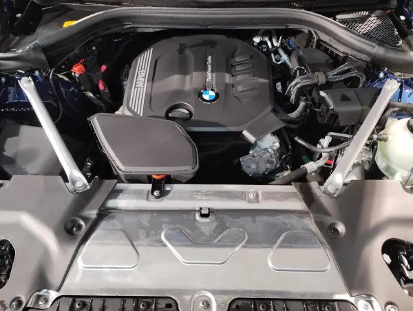 BMW X3 xDrive20d M Sport Diesel Turbo 4WD Select Package Harman Kardon Sound Black Leather Seats Active Ventilation Steering Heater Panoramic Sunroof Surround View Camera Full-Seg TV 19-inch AW Wireless Charging (Phytonic Blue Metallic) — photo 7