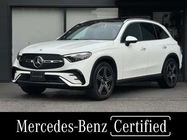 Mercedes-Benz GLC220 d 4MATIC (ISG) AMG Line Package Diesel Turbo 4WD MP202601 Certified Used Car Warranty/AMG Line/Panoramic Sliding Roof/Seat Heater/Radar Safety Package/Memory Power Seat/Genuine Leather-Wrapped Steering Wheel/Cruise Control/Ambient Light/ (Polar White)