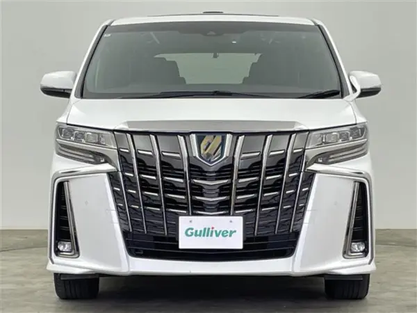 Toyota Alphard Hybrid 2.5 S Type Gold II E-Four 4WD 7-Seater Non-Smoking Genuine Display Audio Rear Seat Monitor Double Sunroof Power Back Door Power Sliding Doors on Both Sides Pre-Collision System Lane Departure Alert Auto High Beam Radar Cruise Control AC 100V (White Pearl Crystal Shine) — photo 8