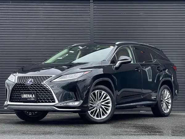 Lexus RX450hL 4WD 7-Seater SR Rear Monitor x2 Brown Leather Genuine Memory Navigation Surround View Full Seg BT Power Seat All Seat Heater Bench L Steering Heater Triple LED Auto High Beam ACC LKA BSA HUD Genuine 20AW (Graphite Black Glass Flake) — photo 9