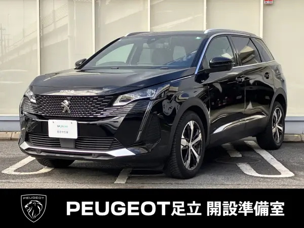Peugeot 5008 GT Certified Used Car Leather Seats Sunroof Apple CarPlay Adaptive Cruise Control Blind Spot Monitor Steering Paddle Shifters Seat Heater Seat Memory Wireless Charger ETC Onboard Unit (Perla Nera Black)