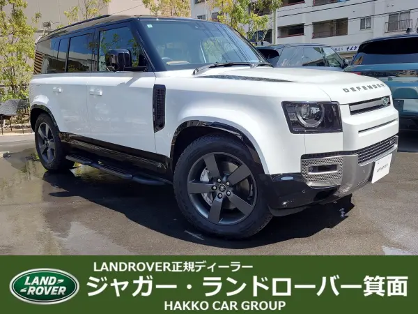 Land Rover Defender 110 X Dynamic HSE 3.0L D300 Diesel Turbo 4WD Certified Used Car 1 Owner MERIDIAN Air Suspension Side Steps Panoramic Sliding Roof Seat Heater (F/R) Seat Cooler (R) Memory Power Seat Digital Meter Genuine Drive Recorder 20-inch AW (White)