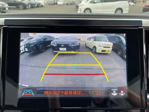 Toyota Alphard Hybrid 2.5 SR C Package E-Four 4WD One Owner Genuine Navigation Full-Seg TV Backup Camera Modellista Aero Dual Power Sliding Doors Power Back Door Leather Seat Sunroof Cold Region Specification Sequential Turn Signals Genuine Alloy Wheels (Black) — photo 7