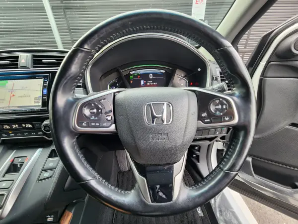 Honda CR-V 2.0 e:HEV EX One-Owner Non-Smoking Car Navigation VRU-215CVi Front/Rear Drive Recorder ETC Honda Genuine Aero (White Pearl) — photo 8