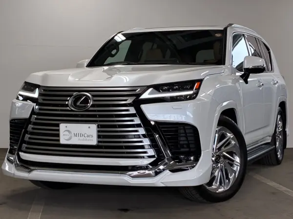 Lexus LX600 4WD Modellista Full Aero/Modellista 22-inch Forged AW/Mark Levinson/Sunroof/Cold Spec/Digital Inner Mirror/Cool Box/Seat Ventilation/Seat Heater/Steering Heater/Gen Nav/Apple CarPlay (Sonic Quartz)