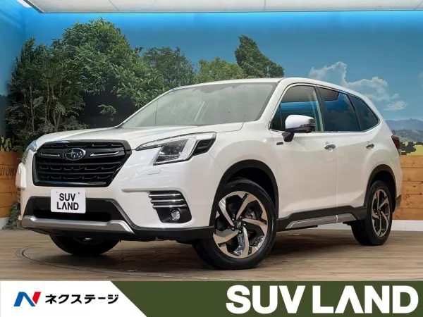 Subaru Forester 2.0 Advance 4WD Non-Smoking Car EyeSight Safety Plus Navigation Backup Camera ETC Radar Cruise Control Power Back Door Seat Heater Steering Heater Power Seat with Memory Function Paddle Shift (Crystal White Pearl)