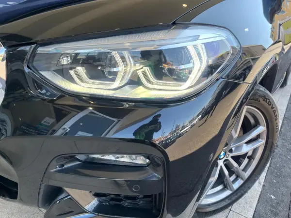 BMW X3 xDrive20d M Sport Diesel Turbo 4WD Select Package Highline Package Adaptive Cruise Control Power Tailgate Seat Heaters LED Headlights Intelligent Safety Comfort Access Genuine Navigation Surround View Camera ETC Non-Smoking Vehicle (Black Sapphire Metallic) — photo 8