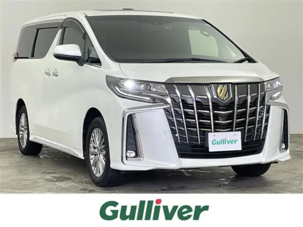 Toyota Alphard Hybrid 2.5 S Type Gold II E-Four 4WD Rear Entertainment System 7-Seater Non-Smoking Twin Sunroof 10.5-inch Maker Navigation JBL Premium Sound Rear Seat Monitor All-Around Camera Intelligent Parking Assist Blind Spot Monitor ETC (White Pearl Crystal Shine) — thumbnail 1