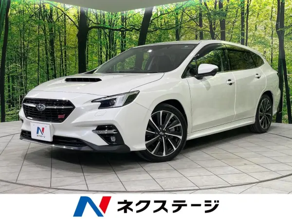 Subaru Levorg 1.8 STI Sport EX 4WD EyeSight Core Technology EyeSight X Genuine 11.6-inch Navi Radar Cruise Non-Smoking Vehicle Power Rear Gate Leather Seats All-Seat Heaters Dashcam Corner Sensors Smart Key LED Headlights (Crystal White Pearl) — thumbnail 1