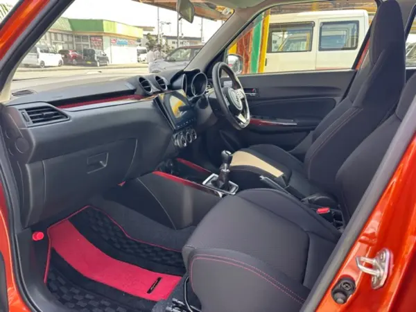 Suzuki Swift Sport 1.4 Suzuki Safety Support Not Installed 6MT Smart Key LED Headlights (Flame Orange PM Black Two-Tone Roof) — photo 7