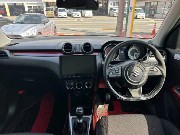 Suzuki Swift Sport 1.4 Suzuki Safety Support Not Installed 6MT Smart Key LED Headlights (Flame Orange PM Black Two-Tone Roof) — photo 9