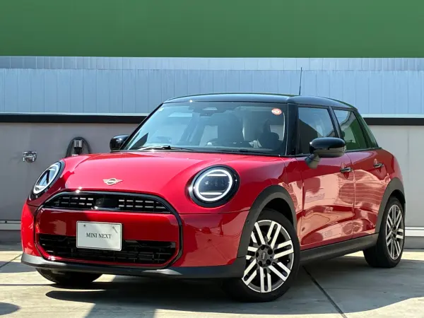 Mini Cooper C 5-door DCT Vescin Cross Combination Seats Seat Heater Memory Function Electric Power Seats Bluetooth Audio Apple CarPlay Ambient Light Head-up Display 17-inch Aluminum Alloy Wheels Power Rear Gate (Chili Red II)