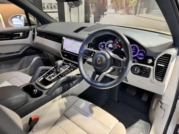 Porsche Cayenne 3.0 Tiptronic S 4WD 2021 Model Certified Used Car with Warranty 21-inch Turbo Design Wheels Front Seat Heater Soft-Close Doors Power Steering Plus Stainless Steel Front/Rear Skid Plates 14-Way Power Seats Special Exterior Paint (Cashmere Beige Metallic) — photo 7