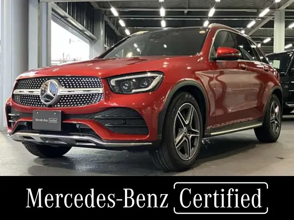 Mercedes-Benz GLC220 d 4MATIC AMG Line Diesel Turbo 4WD AMG Line Certified Used Car Panoramic Sliding Roof (Hyacinth Red) — thumbnail 1