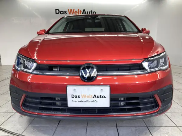 Volkswagen Polo TSI Active Certified Used Car ACC Park Assist Clearance Sonar LED Headlights Digital Meter Smart Key Genuine Navigation Backup Camera Lane Assist ETC (Kings Red Metallic) — photo 9