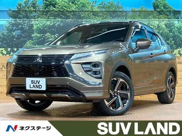 Mitsubishi Eclipse Cross PHEV 2.4 P 4WD Non-Smoking Car, Genuine Navigation, 360-Degree Camera, Sunroof, Blind Spot Monitor, Seat Heater, My Pilot, Genuine 18-inch Alloy Wheels, Head-Up Display, Steering Heater, LED Headlights (Bronze Metallic)