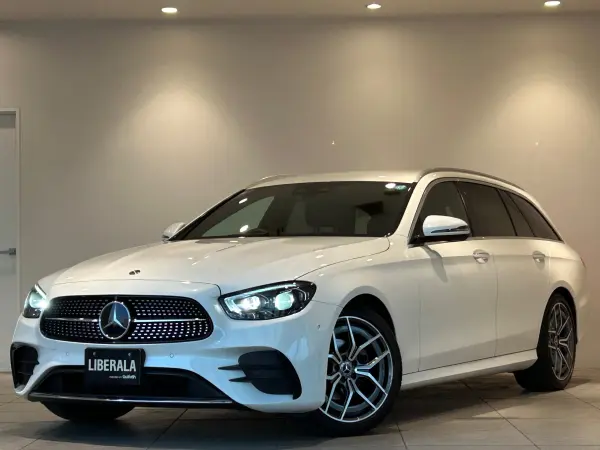 Mercedes-Benz E-Class Wagon E200 Sport (BSG Model) AMG Line Interior Package Exclusive Package Burmester Sound Head-Up Display Blind Spot Monitor CarPlay Wireless Device Charger Genuine Navigation Full-Seg TV Push Start (Diamond White) — photo 8