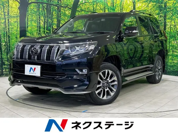 Toyota Land Cruiser Prado 2.7 TX L Package 4WD 7-Seater Genuine Navigation Sunroof Panoramic View Monitor Seat Ventilation Radar Cruise Control Black Leather Seat Power Seat Blind Spot Monitor Drive Recorder (Attitude Black Mica) — thumbnail 1