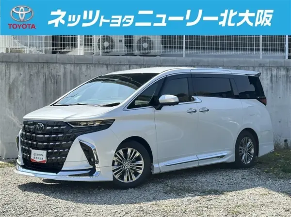 Toyota Alphard Z Modellista Aero Parts Set (Platinum White Pearl Mica)