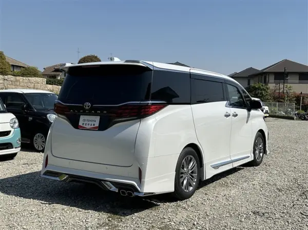 Toyota Alphard Z Modellista Aero Parts Set (Platinum White Pearl Mica) — photo 7
