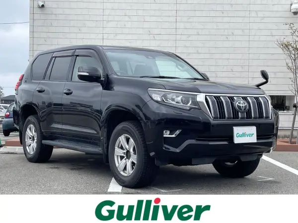 Toyota Land Cruiser Prado 2.7 TX L Package 4WD Sunroof Genuine Engine Starter Summer/Winter Tires Toyota Safety Sense ETC (Black Mica)