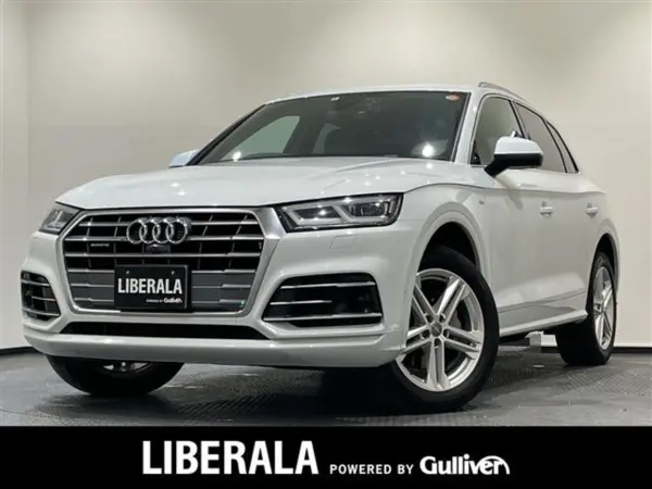 Audi Q5 40 TDI Quattro Sport S line Package Diesel Turbo 4WD S line Package S line Bumper Alcantara/Leather S line Logo Multi-Color Ambient Lighting Decorative Panel Matt Brushed Aluminum Assistance Package MMI Navigation (Glacier White Metallic) — thumbnail 1