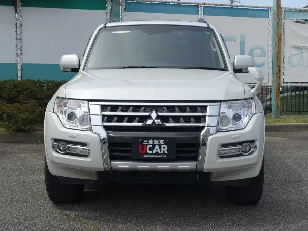 Mitsubishi Pajero 3.2 Long Final Edition Diesel Turbo 4WD 700 Limited Edition Electric Sunroof Black Leather Seats Rear Diff Lock Panasonic Memory Navigation Backup Camera Kakimoto Modified Muffler URBANSPORTS 17-inch AW Front and Rear 2-Camera Drive Recorder (Warm White Pearl) — photo 8