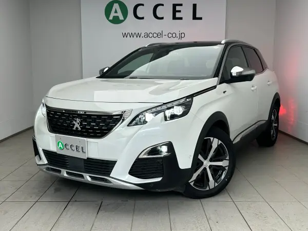 Peugeot 3008 GT Blue HDi Diesel Turbo ACC Panorama SR Genuine Navi TV CarPlay Front & Backup Camera Power Tailgate Half Leather Seat Heater Roof Rail Blind Assist LED Headlight Wireless Charging Genuine 18-inch Alloy (Pearl White)