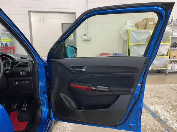 Suzuki Swift Sport 1.4 Gana Dor Titanium Muffler GReddy Front Spoiler Monster Front Grille LED Headlight ACC LKA Around View Camera PKG Warranty Manual (Speedy Blue M Black Two-Tone Roof) — photo 8