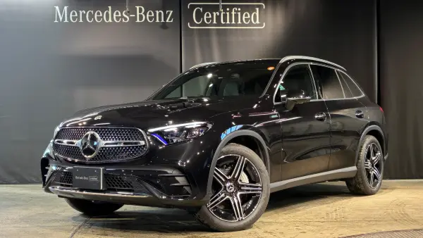 Mercedes-Benz GLC220 d 4Matic (ISG) AMG Line Package Diesel Turbo 4WD MP202502 Obsidian Black Demo Car Non-Smoking Leather EXC PKG Driver's PKG Apple CarPlay Seat Ventilator 20-inch AW Foot Trunk Opener (Obsidian Black) — thumbnail 1