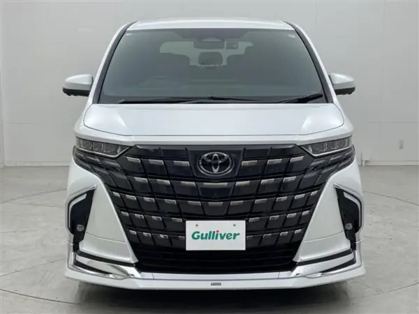 Toyota Alphard Hybrid 2.5 Z E-Four 4WD Modellista Full Aero Moon Roof Genuine 14-inch DA Flip-down Monitor Universal Step Drive Recorder ETC2.0 Digital Inner Mirror Power Seat Seat Heater Air Seat LED Headlight (Platinum White Pearl Mica) — photo 9