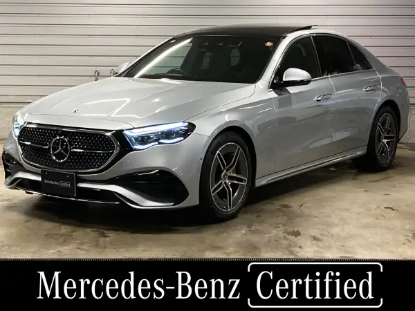 Mercedes-Benz E-Class E220 d Avantgarde AMG Line Package (ISG equipped model) Diesel Turbo MP202401 E220d Avantgarde High-Tech Silver Nappa Leather Black AMG Line Package Advanced Package Digital Interior Package Leather Exclusive Package Diesel Turbo MBUX (High-Tech Silver) — thumbnail 1