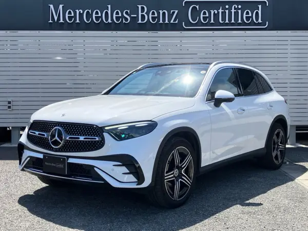 Mercedes-Benz GLC220 d 4MATIC (ISG Model) AMG Line Package Diesel Turbo 4WD One Owner AMG Line Driver's Package Panoramic Sliding Roof Leather Exclusive Burmester Surround Radar Safety Genuine Drive Recorder Front/Rear Power Rear Gate (Opalite White)