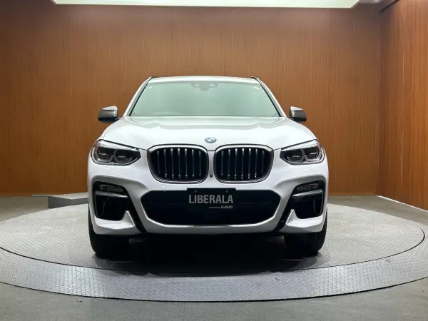 BMW X3 M40d Diesel Turbo 4WD Panoramic Sunroof Brown Leather Seat Harman Kardon 360° Camera ACC Seat Heater Power Seat Power Tailgate Ambient Light LCW LDW Genuine Navigation 360° Camera Parking Assist Mirror Integrated ETC (Alpine White III) — photo 8