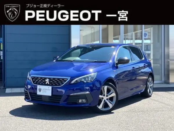 Peugeot 308 GT Line Blue HDi Diesel Turbo Certified Used Car Warranty/No Accident History/Non-Smoking Vehicle/ETC/Original 17-inch Alloy Wheels/LED Headlights (Magnetic Blue) — thumbnail 1