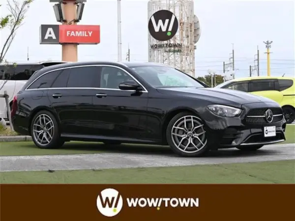 Mercedes-Benz E-Class Wagon E220d Sport (ISG equipped model) Diesel Turbo MP202301 AMG Line P Exclusive P Panorama SR HUD Black Leather Seats Burmester Air Balance P P Seats Seat H Genuine HDD Navigation 360° Camera Terrestrial Digital TV P Back Door Front/Rear Drive Recorder Apple CarPlay Compatible (Obsidian Black)