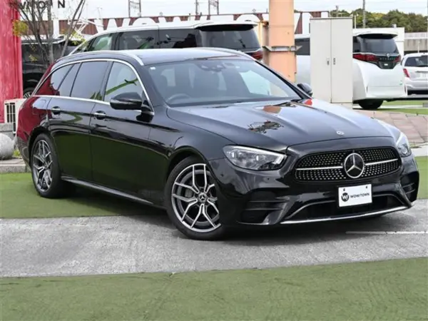 Mercedes-Benz E-Class Wagon E220d Sport (ISG equipped model) Diesel Turbo MP202301 AMG Line P Exclusive P Panorama SR HUD Black Leather Seats Burmester Air Balance P P Seats Seat H Genuine HDD Navigation 360° Camera Terrestrial Digital TV P Back Door Front/Rear Drive Recorder Apple CarPlay Compatible (Obsidian Black) — photo 8