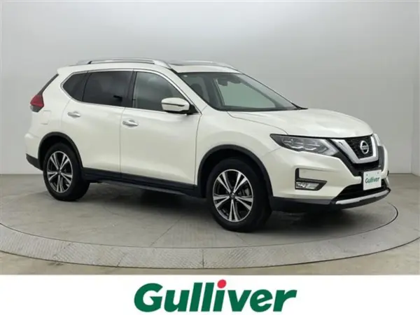Nissan X-Trail 2.0 20X 2-Row 4WD Sunroof Power Back Door Collision Mitigation Drive Recorder LED Headlights Fabric Seats Smart Key Built-in ETC (Brilliant White Pearl 3-Coat Pearl)
