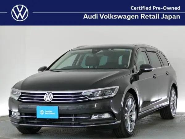 Volkswagen Passat Variant TSI Highline Nappa Leather Interior 18-inch AW LCD Meter Carplay Compatible Navigation Around View Camera TV CD/DVD ETC2.0 Front/Rear Park Sensor ACC Lane Keep Assist Power Tailgate CPO Certified Used Car (Manganese Grey Metallic)