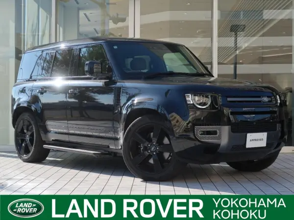 Land Rover Defender 110 V8 5.0L P525 4WD Certified Used Car Seat Heater/Cooler Power Side Step MERIDIAN Air Suspension Panoramic Roof Ambient Light Steering Wheel Heater Power Adjustable Steering Column (Santorini Black (Metallic))